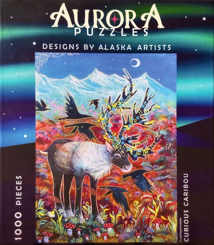 Curious Moose - Aurora Puzzles puzzle collectible - Main Image 2