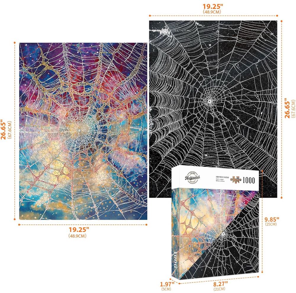 Double Sided Cobweb - Naturelish puzzle collectible - Main Image 2