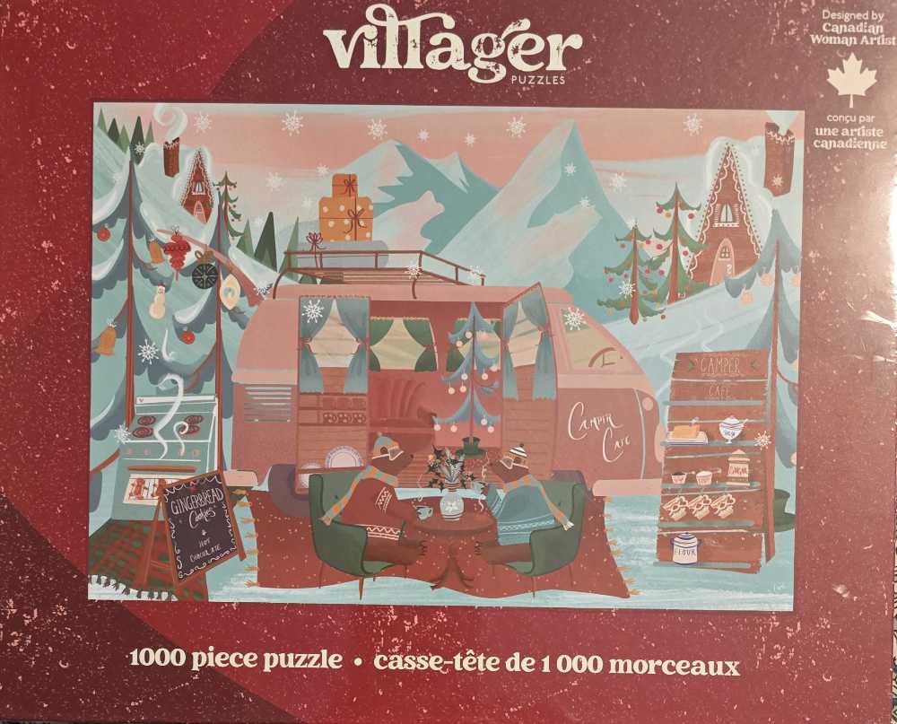 Camper Cafe - Villager puzzle collectible [Barcode 628774337032] - Main Image 2