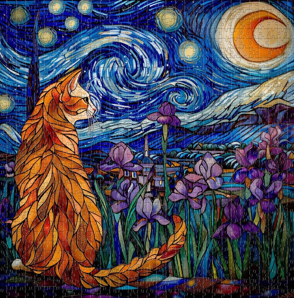 Moonlit Cat - Pickforu puzzle collectible - Main Image 2