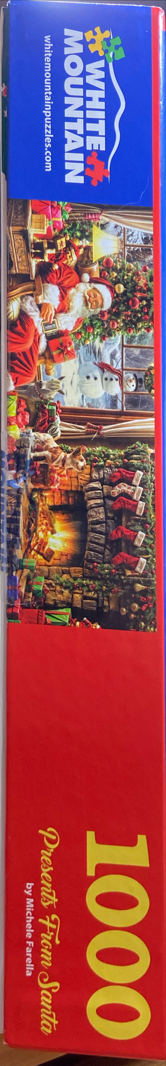 😀Presents From Santa - White Mountain puzzle collectible [Barcode 724819269204] - Main Image 3