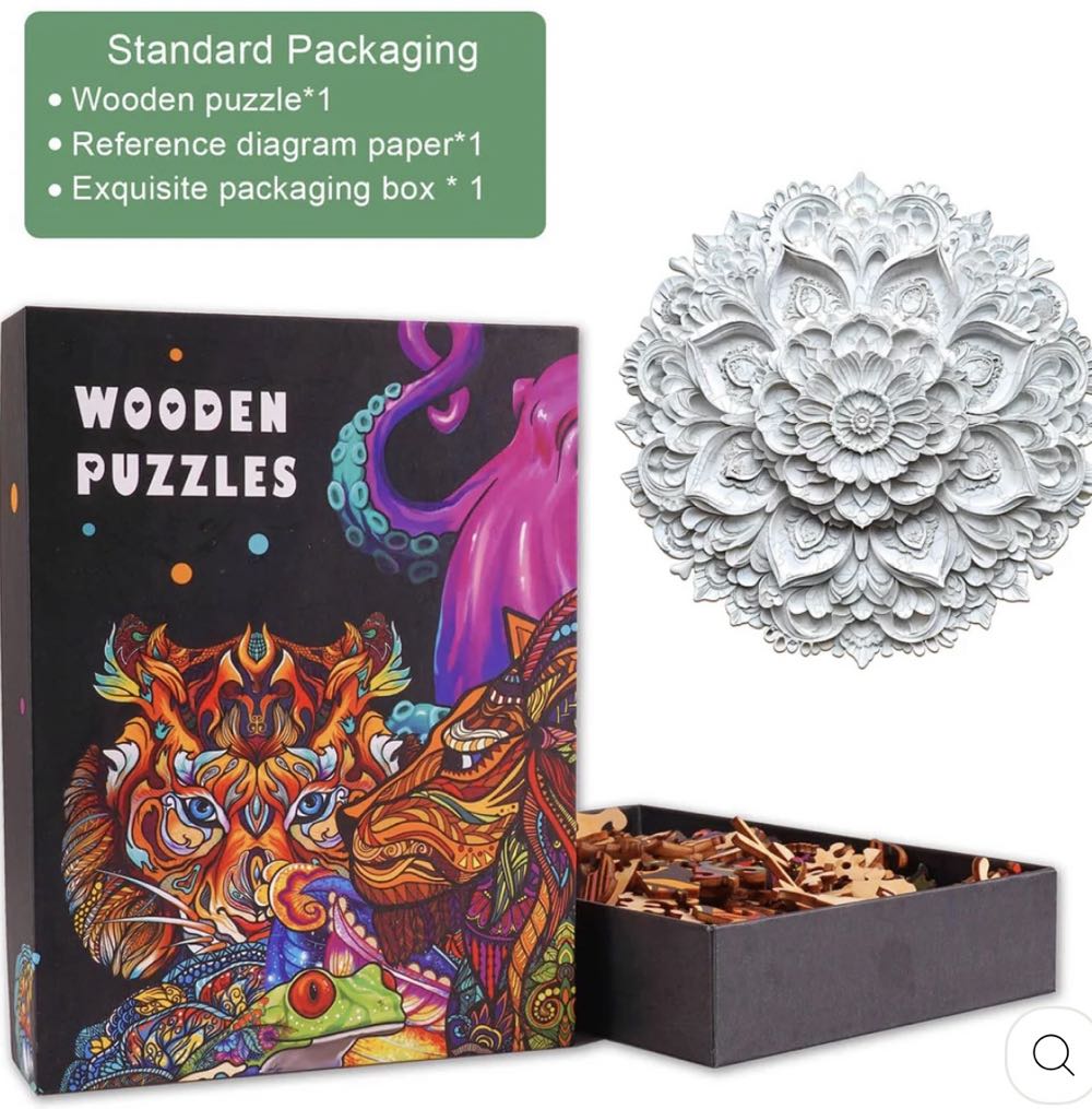 Paper Mandala - 2 - Woodbests puzzle collectible - Main Image 3