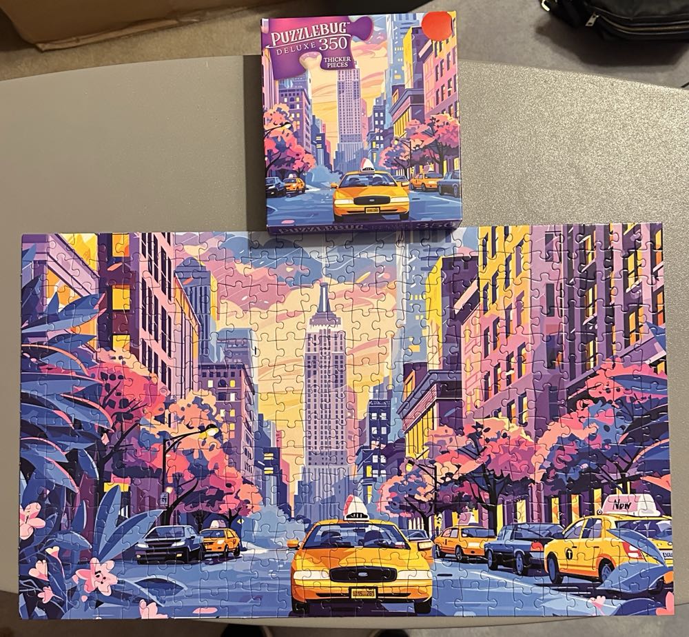 New York City In The Evening - Cra-Z-Art puzzle collectible [Barcode 4895145425438] - Main Image 2