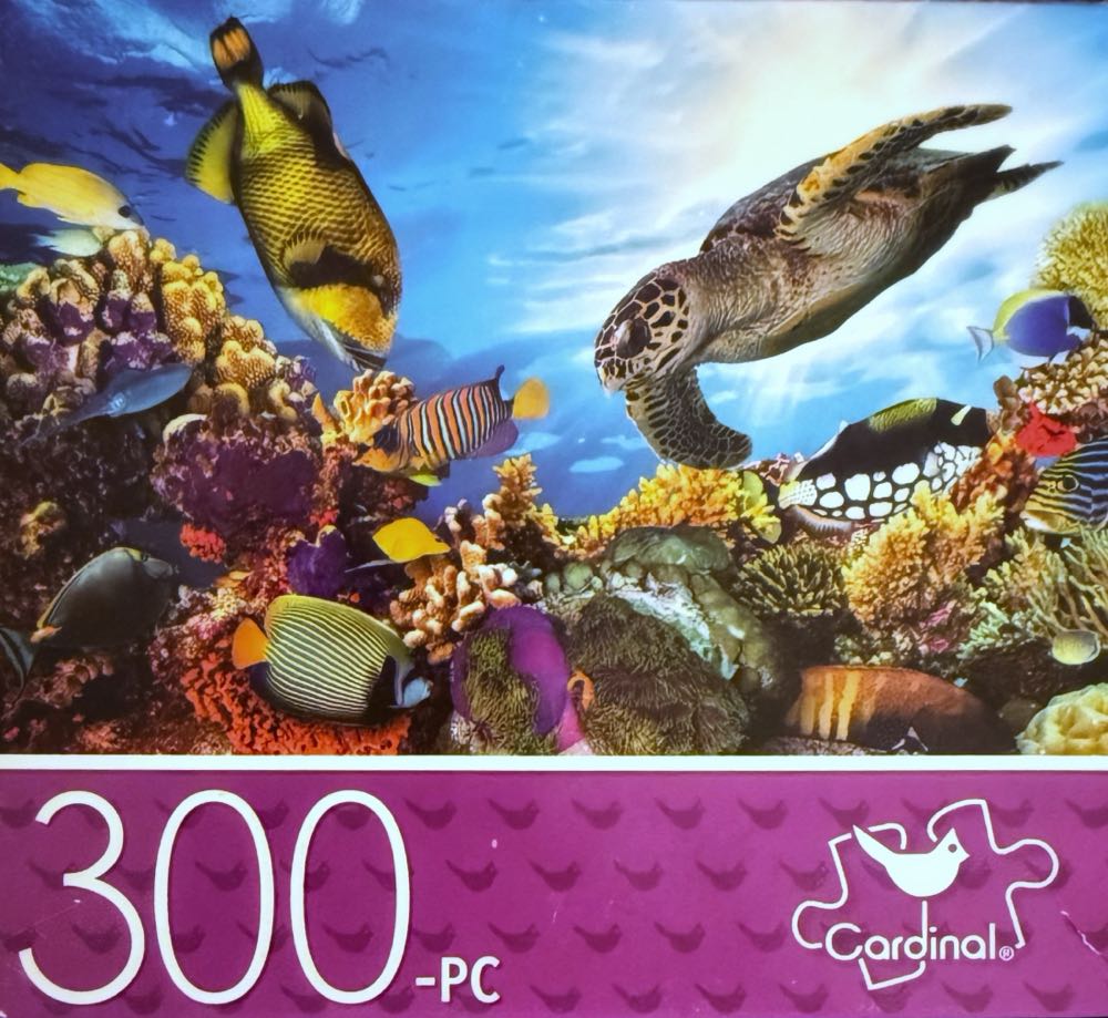 Colorful Coral Reef*^-old - Cardinal puzzle collectible [Barcode 639277792303] - Main Image 2