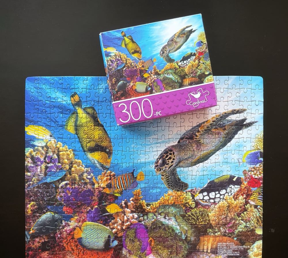 Colorful Coral Reef*^-old - Cardinal puzzle collectible [Barcode 639277792303] - Main Image 4