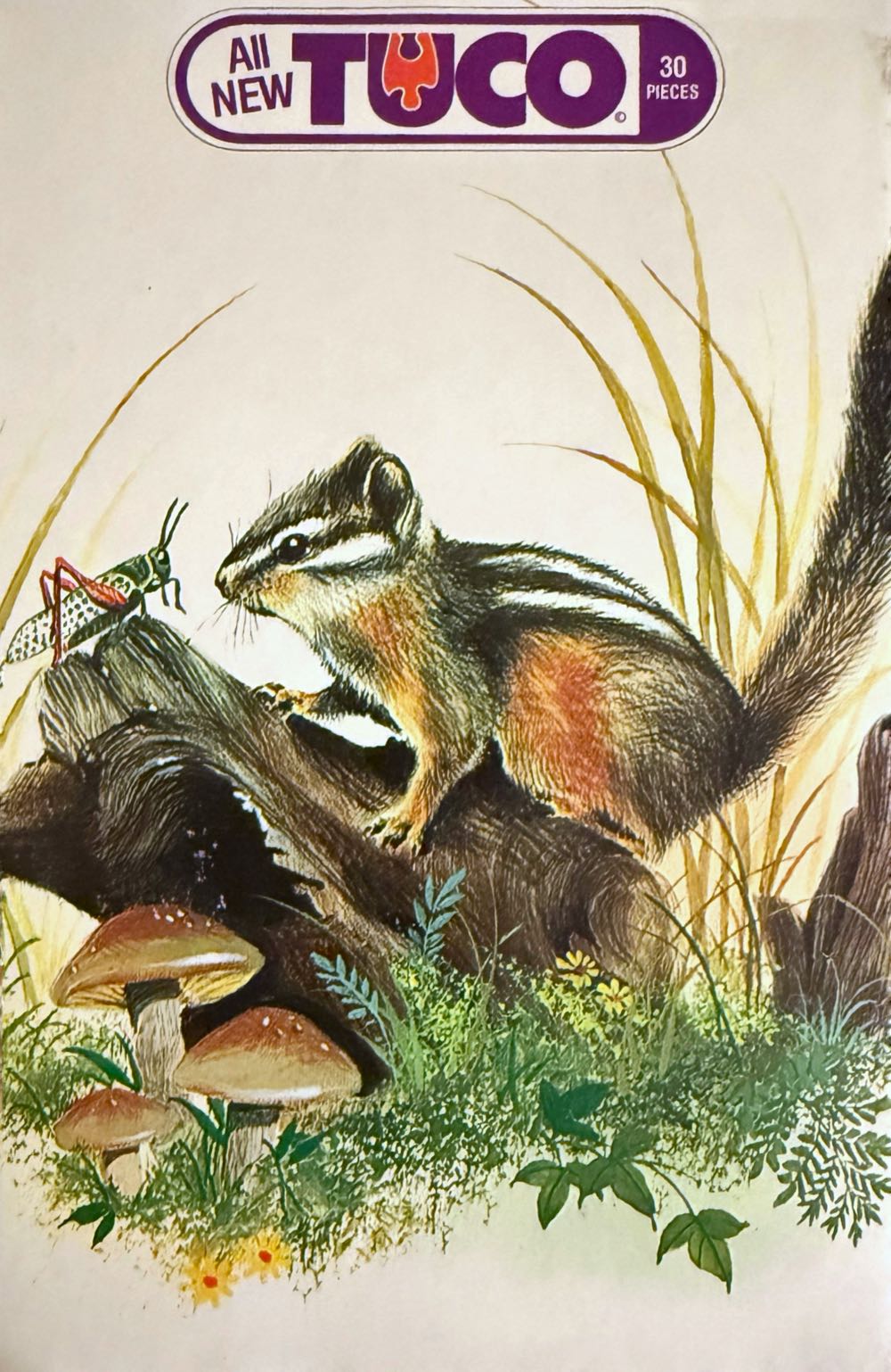 Chipmunk on a Log - Tuco puzzle collectible [Barcode 079346830213] - Main Image 2