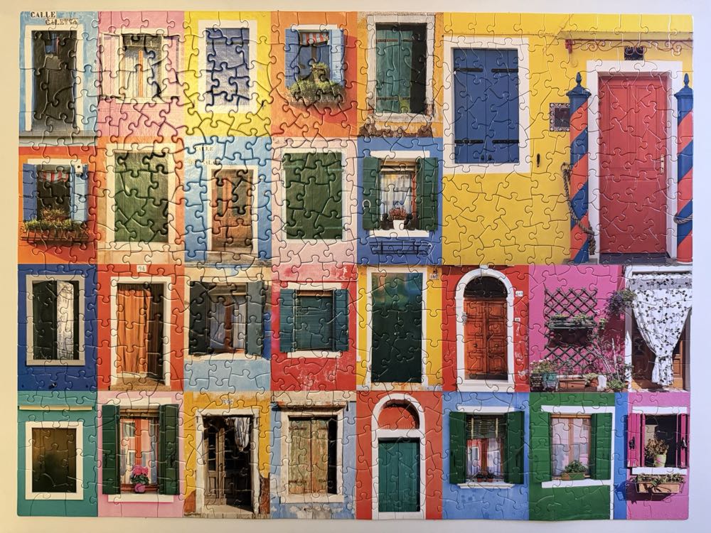 Colorful Doors - Colorluxe puzzle collectible [Barcode 4895145410762] - Main Image 2