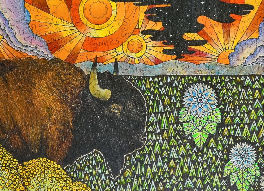 How The West Was One - Liberty Puzzles 🇺🇸 puzzle collectible - Main Image 2