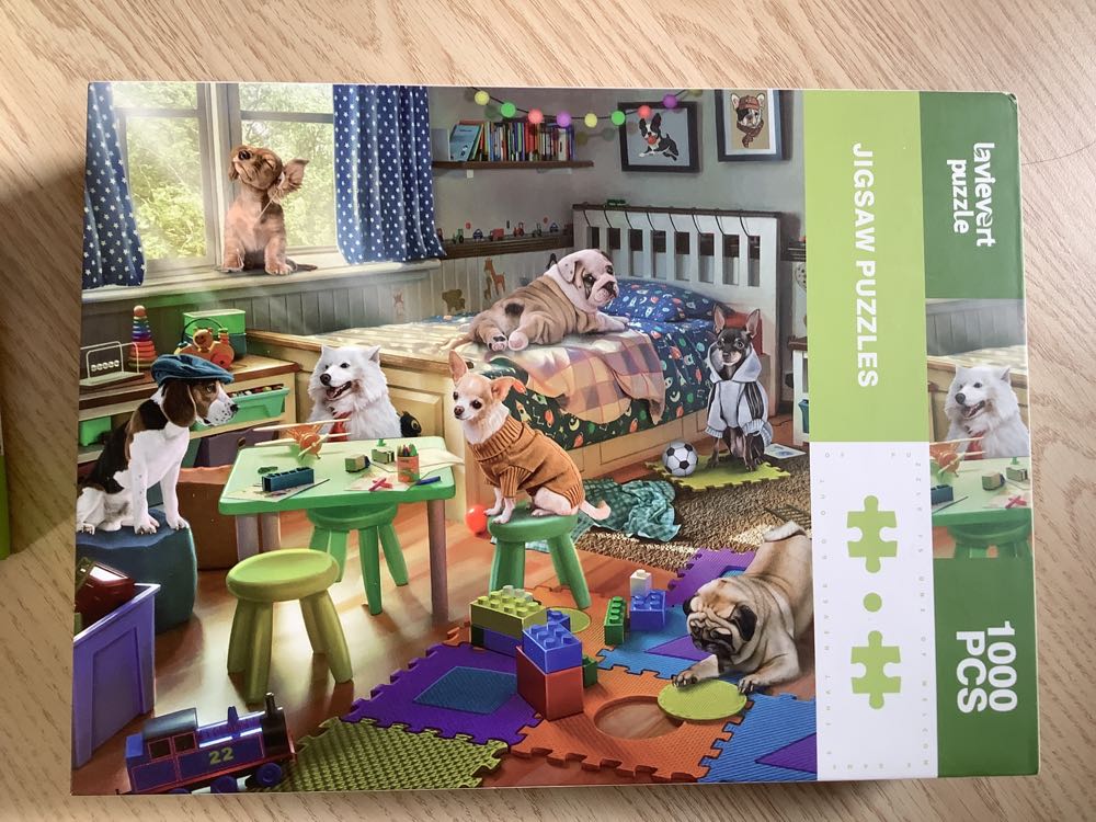 Abstract / Houses Pastel