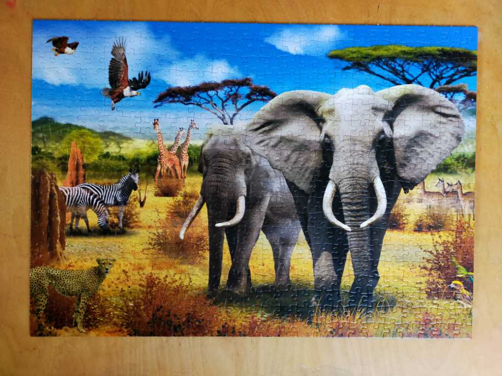 Afrikaanse Savanne  - Jumbo puzzle collectible [Barcode 8710126188026] - Main Image 2