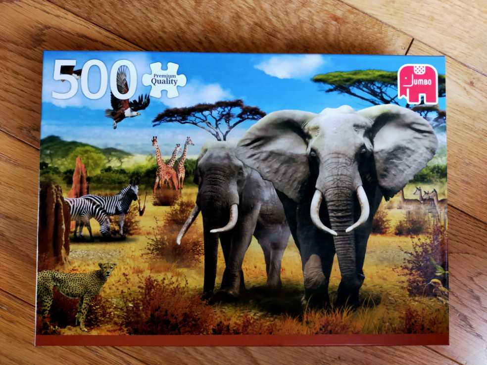 Afrikaanse Savanne  - Jumbo puzzle collectible [Barcode 8710126188026] - Main Image 3