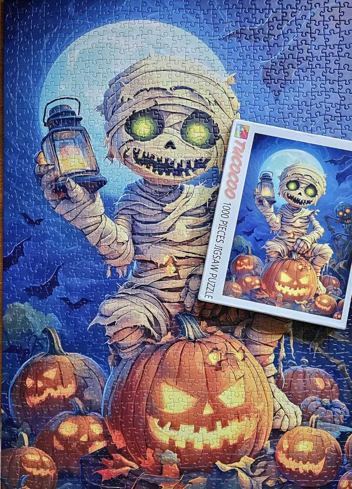 Halloween Mummy Lantern  - Tucocoo puzzle collectible - Main Image 3