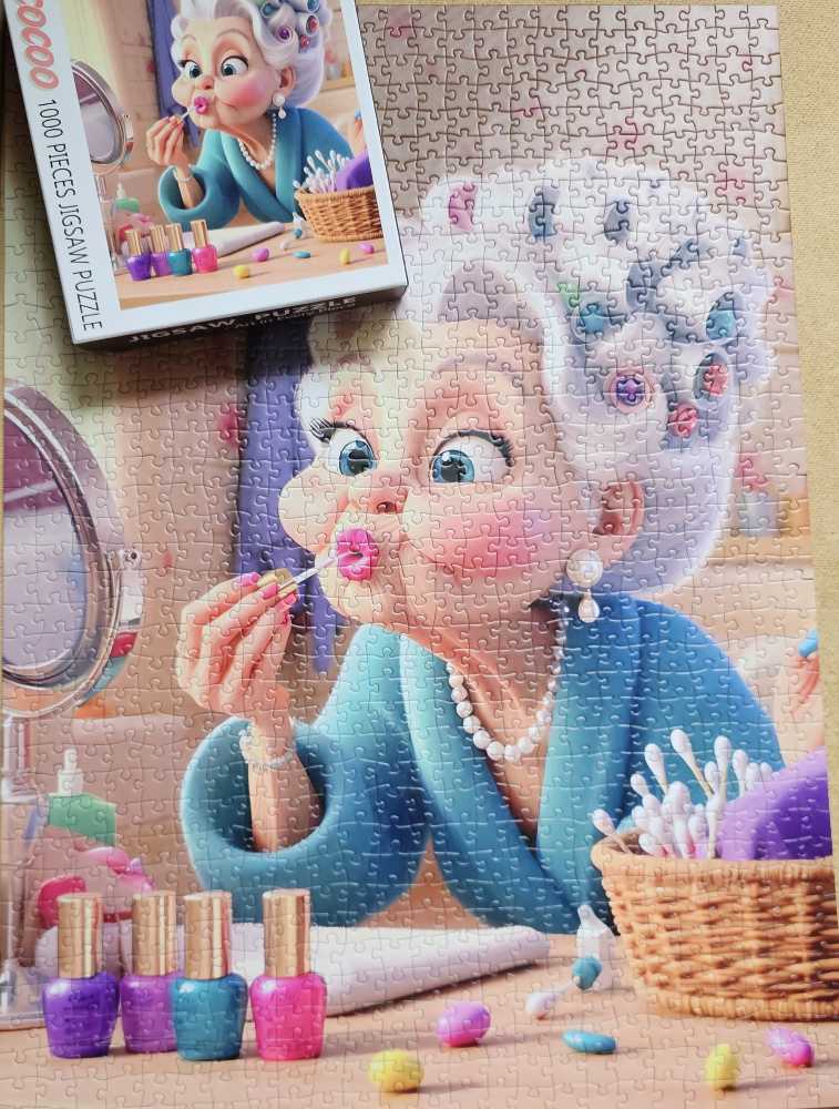 Playful Makeup Morning  - Tucocoo puzzle collectible - Main Image 4