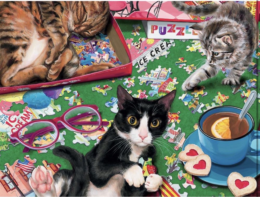 Puzzle Playtime - Buffalo puzzle collectible [Barcode 079346178094] - Main Image 2