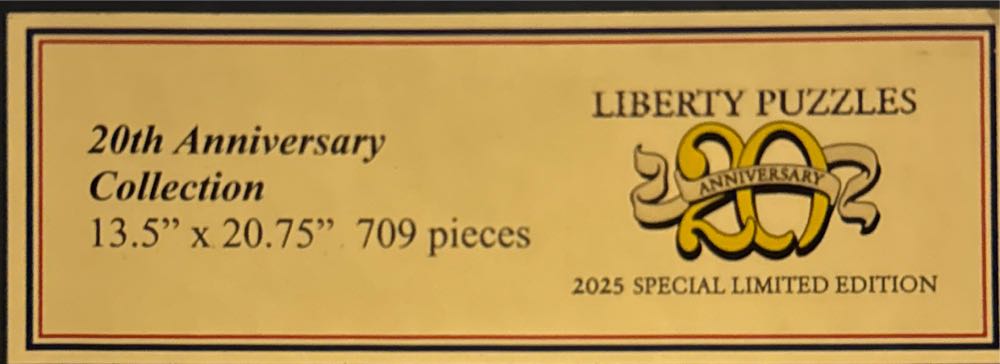 20th Anniversary Collection - Liberty Puzzles 🇺🇸 puzzle collectible - Main Image 2