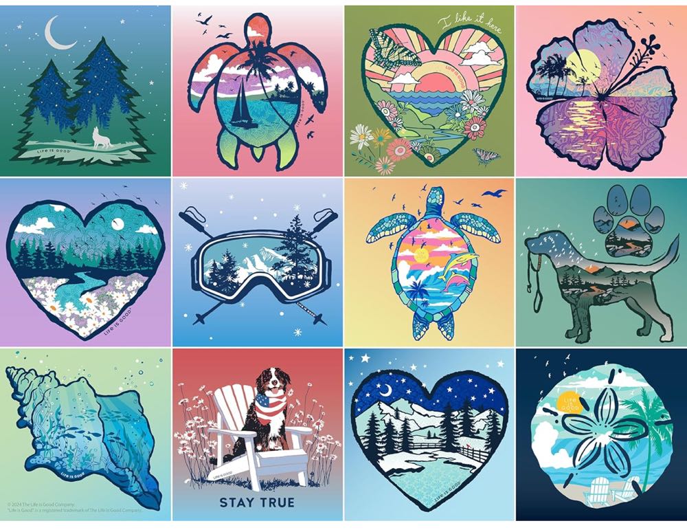 Life Is Good - From Stephanie - Buffalo puzzle collectible - Main Image 2