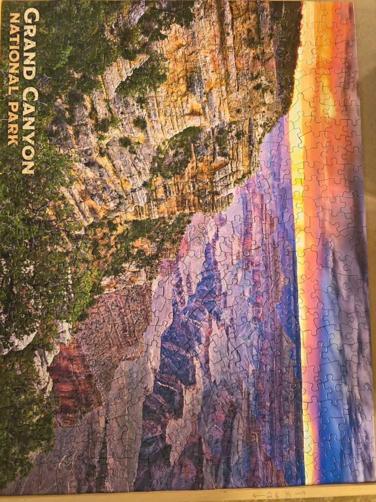 Grand Canyon National Park   puzzle collectible [Barcode 802285414554] - Main Image 2
