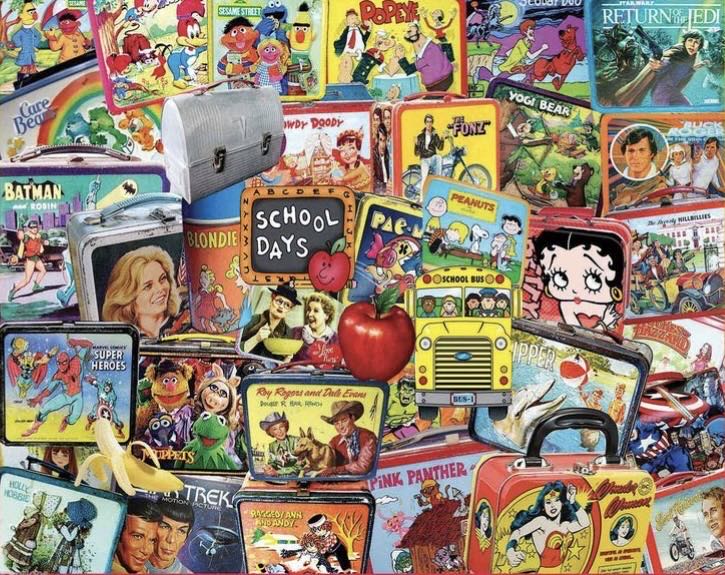 Lunch Boxes - White Mountain puzzle collectible [Barcode 0683203414685] - Main Image 2