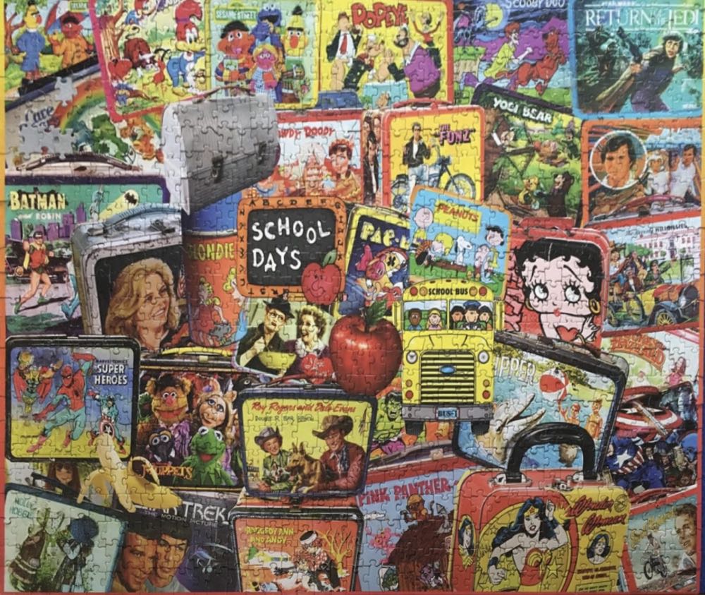 Lunch Boxes - White Mountain puzzle collectible [Barcode 0683203414685] - Main Image 3