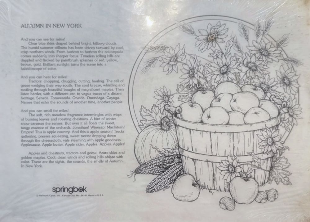 Autumn in New York - Springbok (Vintage) puzzle collectible - Main Image 2