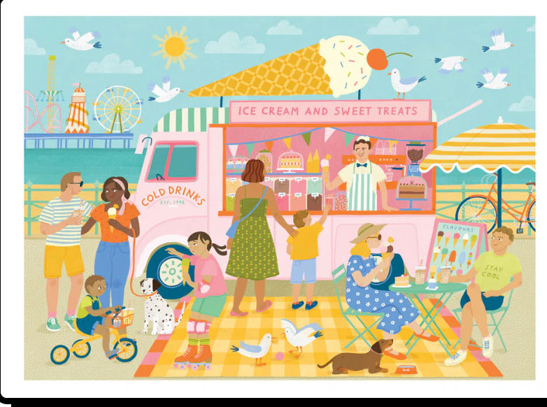 Sweet Summer - Holiyay puzzle collectible [Barcode 628774283070] - Main Image 2