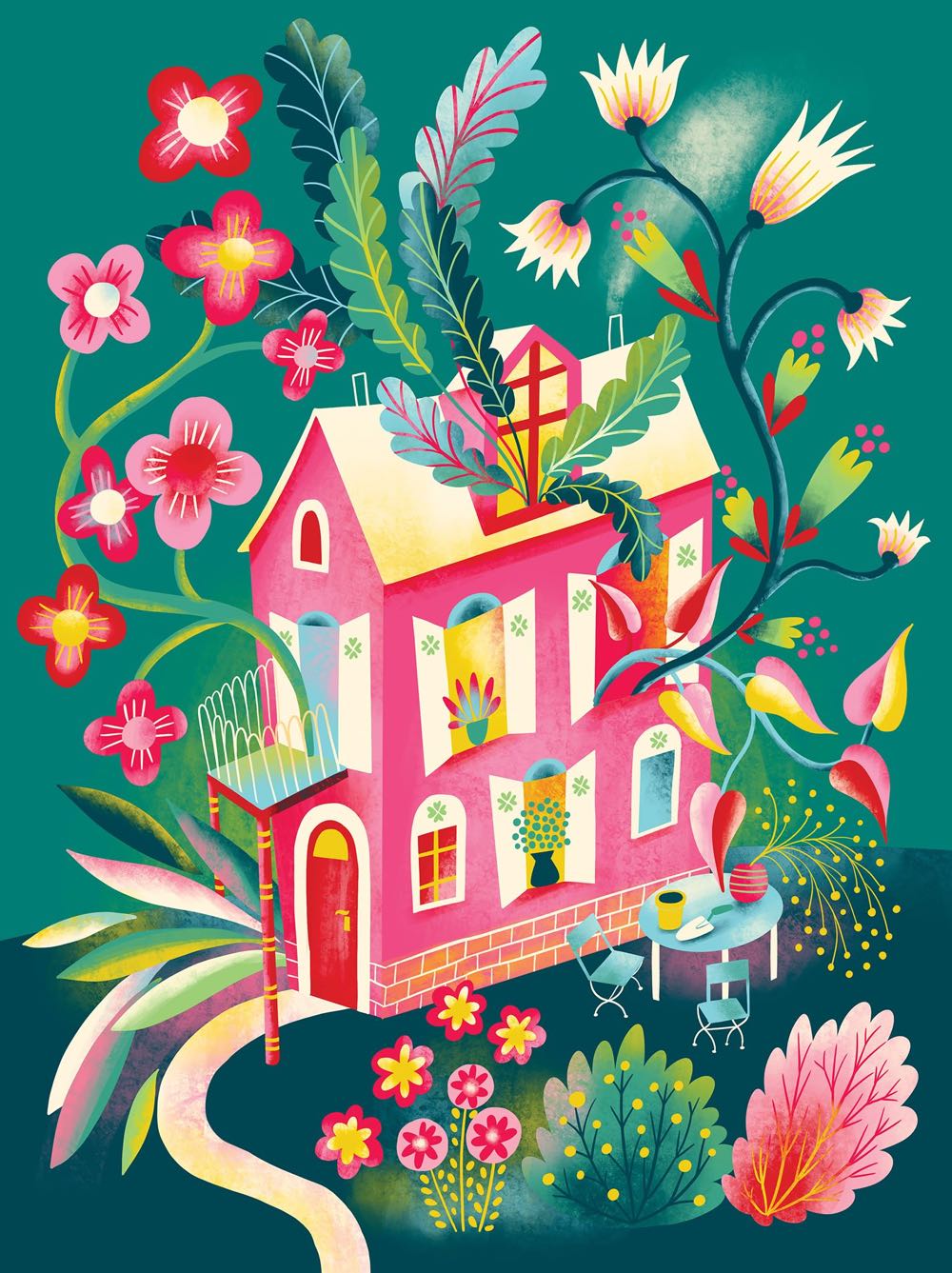 Home Sweet Home - RoseArt puzzle collectible [Barcode 4895145440493] - Main Image 2