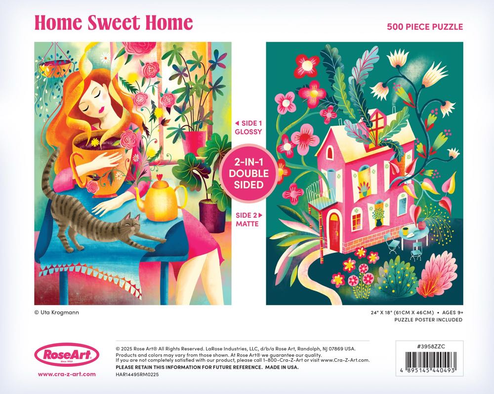 Home Sweet Home - RoseArt puzzle collectible [Barcode 4895145440493] - Main Image 4