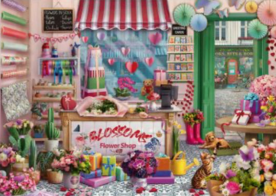 Ravensburger Blossoms Flower Shop - Ravensburger puzzle collectible [Barcode 4005555017271] - Main Image 2