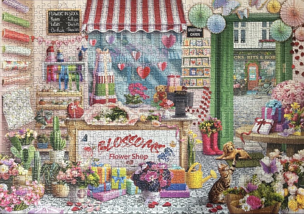 Ravensburger Blossoms Flower Shop - Ravensburger puzzle collectible [Barcode 4005555017271] - Main Image 3