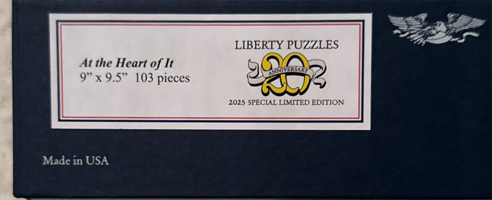 At The Heart Of It - Liberty Puzzles 🇺🇸 puzzle collectible - Main Image 2