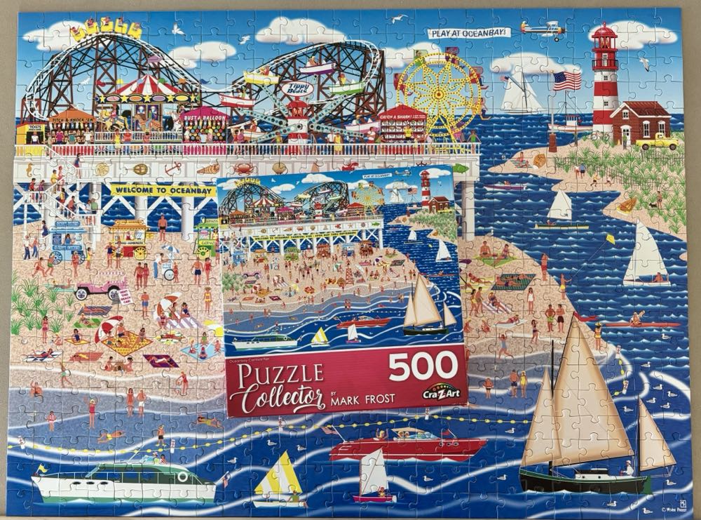 Oceanbay Carnival Pier - Complete - Puzzle Collector puzzle collectible [Barcode 4895145423793] - Main Image 3