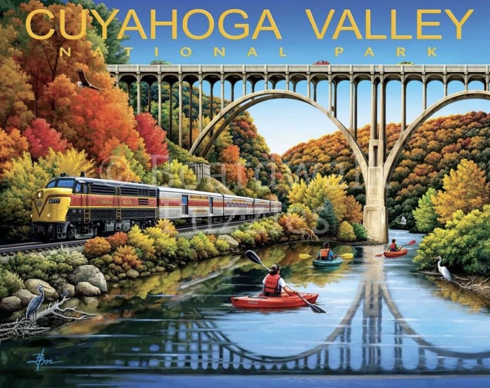 NPS : Cuyahoga Valley 🆕 - Boardwalk Puzzle Company puzzle collectible [Barcode 671095906395] - Main Image 2