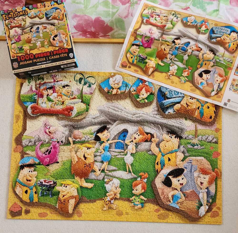 Yabba Dabba Doo - Masterpieces Puzzle Co puzzle collectible [Barcode 705988725913] - Main Image 2