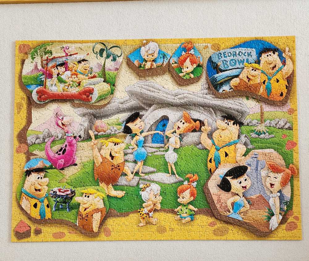 Yabba Dabba Doo - Masterpieces Puzzle Co puzzle collectible [Barcode 705988725913] - Main Image 3