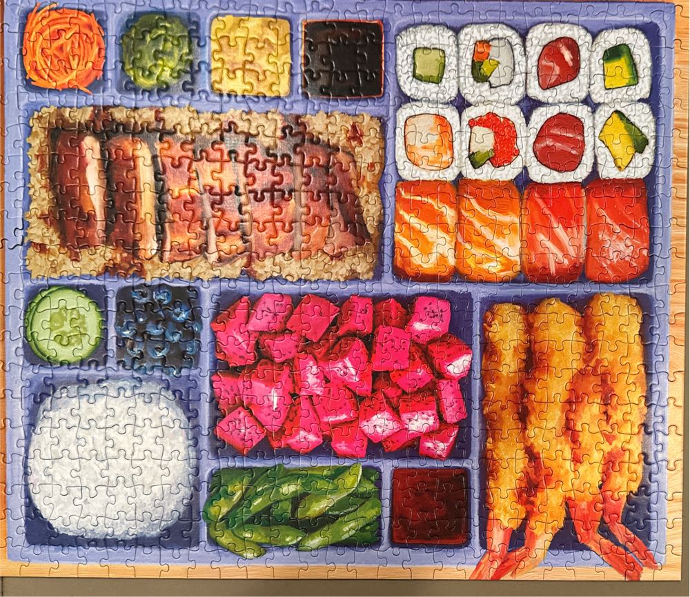 Bento Box - Boardwalk Puzzle Company puzzle collectible [Barcode 671095170062] - Main Image 2