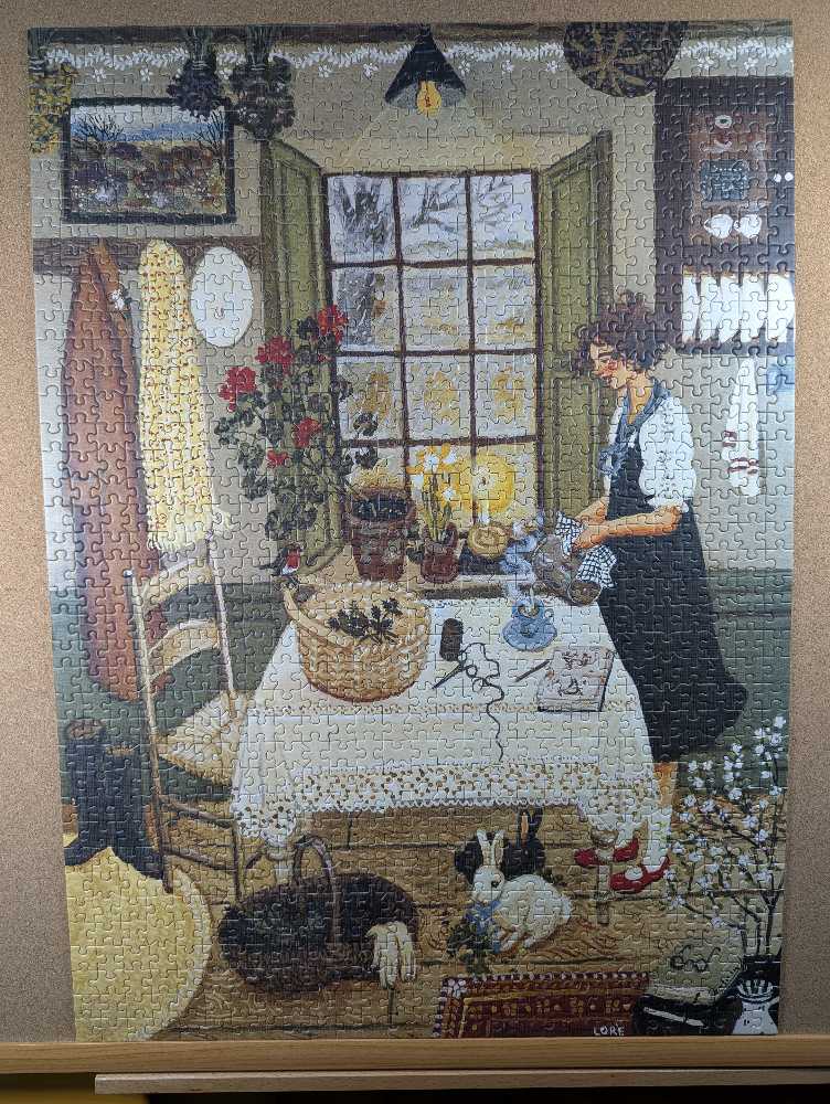 Nettle Tea - New York Puzzle Company 🇺🇸 puzzle collectible [Barcode 840291702401] - Main Image 2