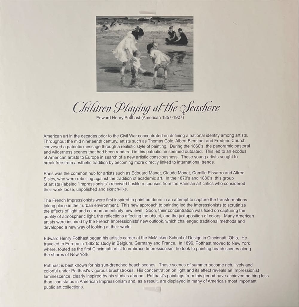 Children Playing At The Seashore - Laurel Ink puzzle collectible - Main Image 2