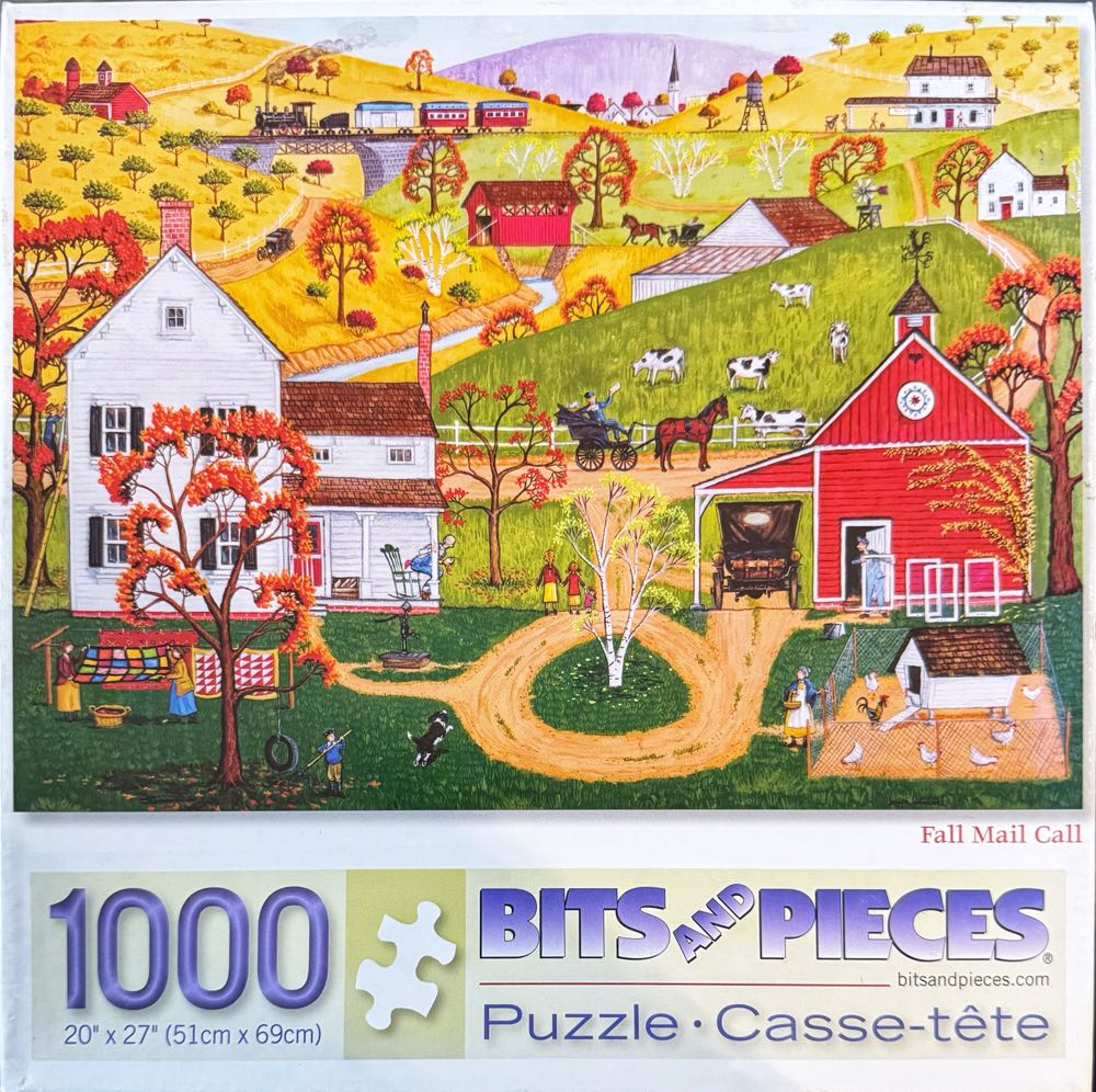 Fall Mail Call - Bits And Pieces puzzle collectible - Main Image 2