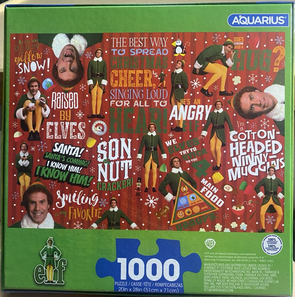 Elf - Aquarius puzzle collectible [Barcode 840391197138] - Main Image 2