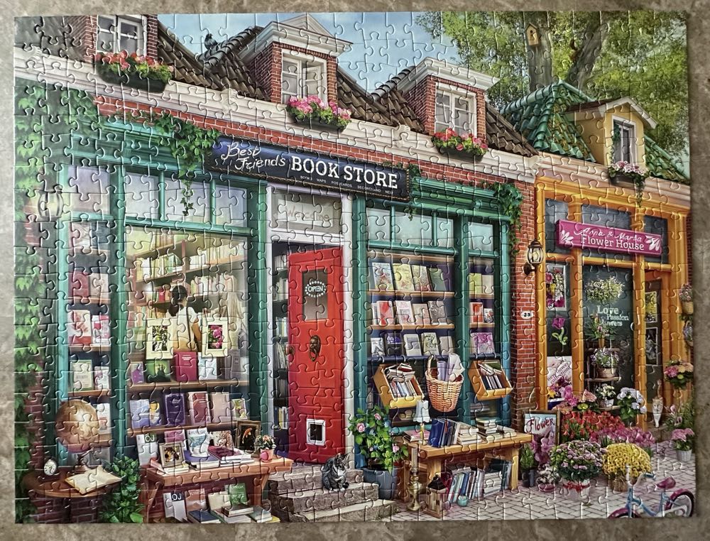 Best Friend’s Book Store - White Mountain puzzle collectible [Barcode 724819269716] - Main Image 3