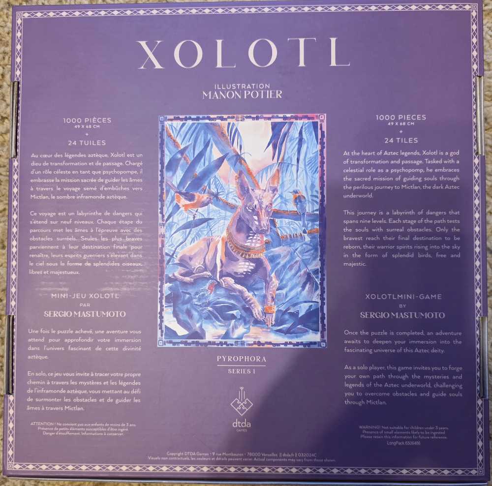 Pyrophora 1: Xolotl - DTDA Games puzzle collectible - Main Image 2