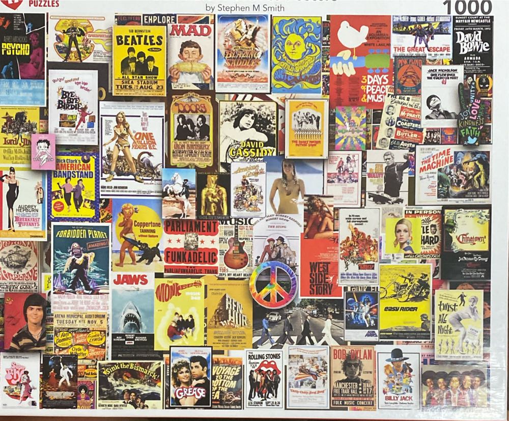 Boomers’ Favorite Posters - Hart Puzzles Inc. puzzle collectible [Barcode 704846706415] - Main Image 2