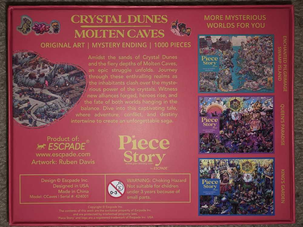 Piece Story 2: Crystal Dunes & Molten Caves - Escpade puzzle collectible - Main Image 2