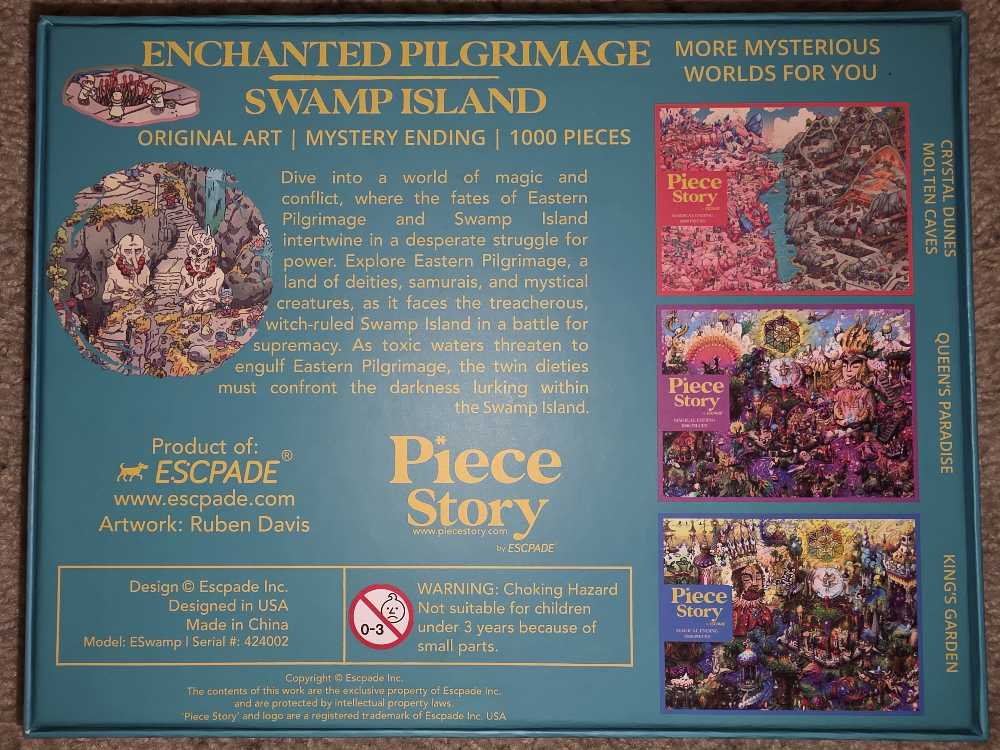 Piece Story 2: E Pilgrimage & Swamp Island - Escpade puzzle collectible - Main Image 2