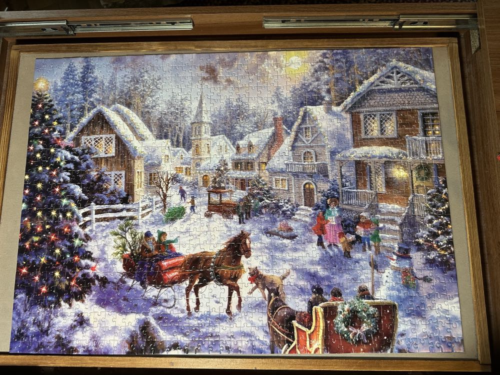 Christmas Magic Advent Calendar  puzzle collectible - Main Image 2