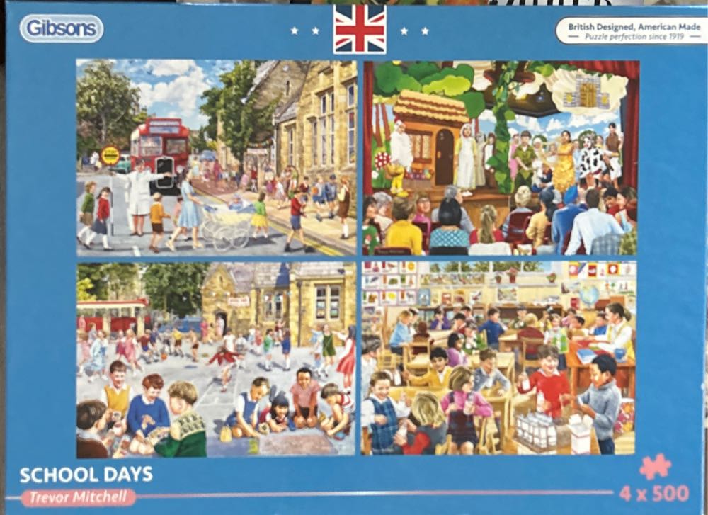 Cobble Hill Piece Puzzle Cabin Porch Sample Poster Included