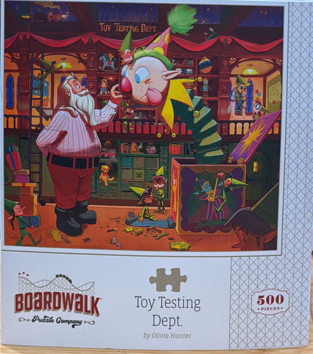 Toy Testing Department - Boardwalk Puzzle Company puzzle collectible [Barcode 671095006743] - Main Image 2