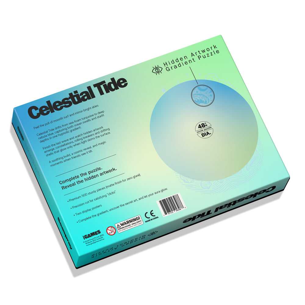 Aura: Celestial Tide - great games puzzle collectible [Barcode 797725943995] - Main Image 2