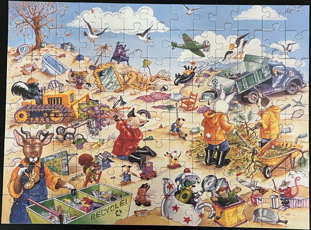 Recycling-Find 6 Cans & 6 Bottles - Ravensburger puzzle collectible [Barcode 4005556109012] - Main Image 2