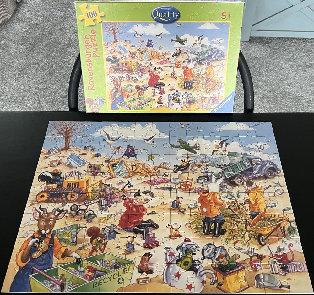 Recycling-Find 6 Cans & 6 Bottles - Ravensburger puzzle collectible [Barcode 4005556109012] - Main Image 3